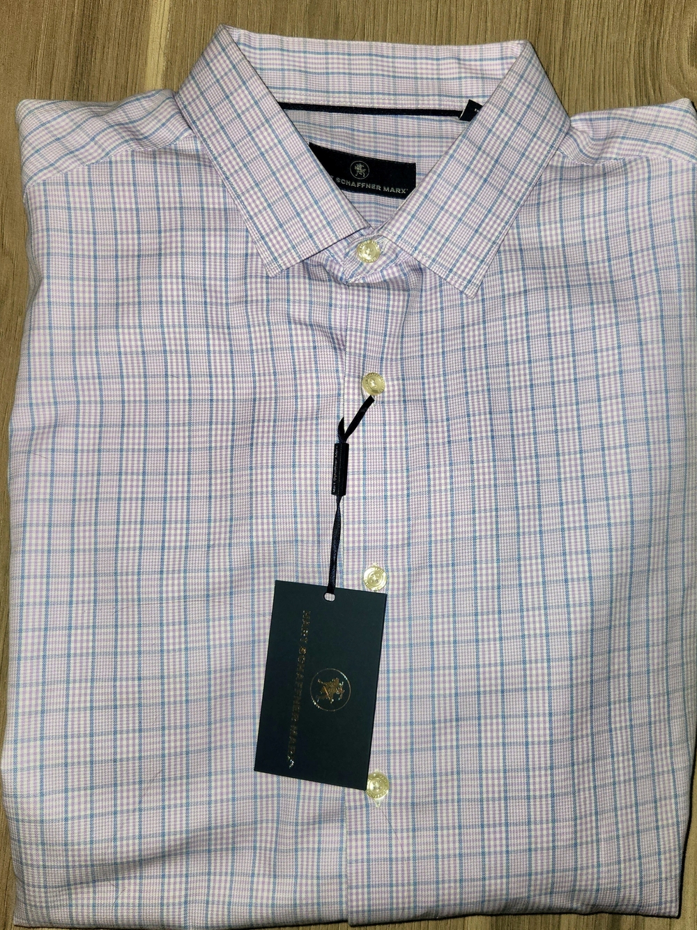 Hart Schaffner Marx Long Sleeve Men's Button Down